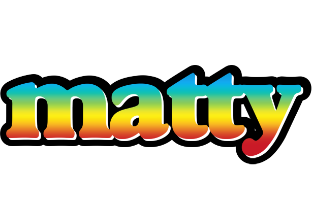 Matty color logo