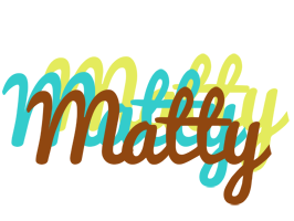 Matty cupcake logo