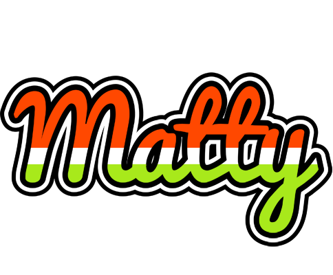 Matty exotic logo