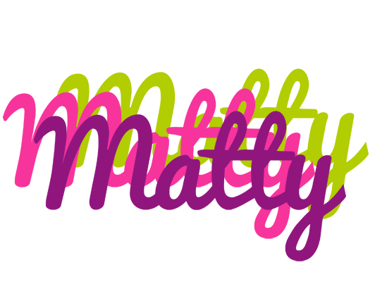 Matty flowers logo