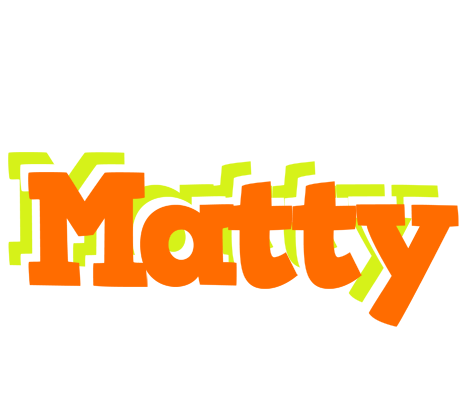 Matty healthy logo