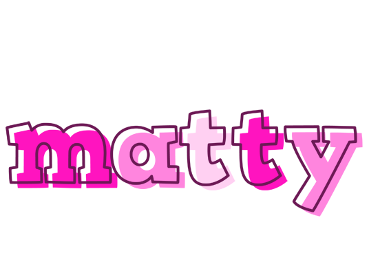 Matty hello logo