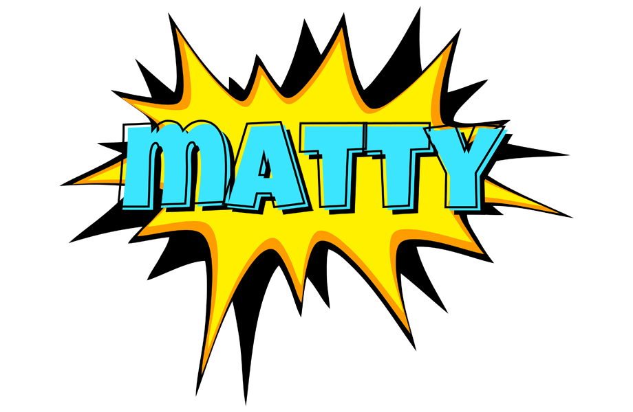 Matty indycar logo