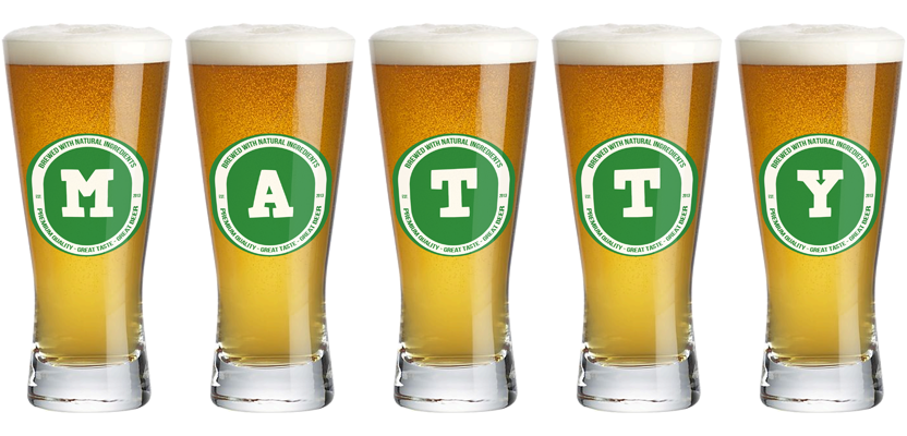 Matty lager logo