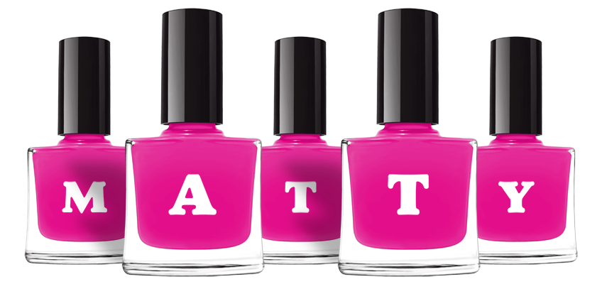 Matty nails logo