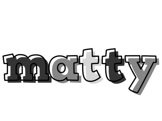 Matty night logo
