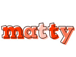 Matty paint logo