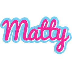 Matty popstar logo