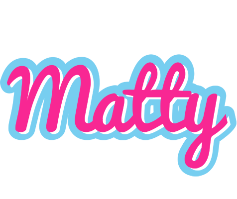 Matty popstar logo