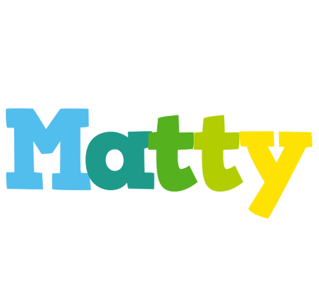 Matty rainbows logo