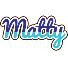 Matty raining logo