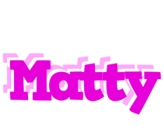 Matty rumba logo