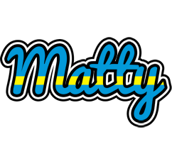 Matty sweden logo