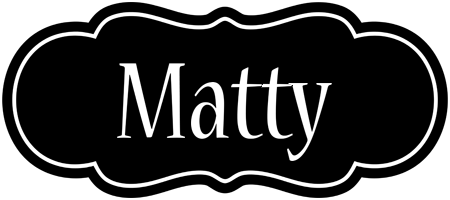 Matty welcome logo