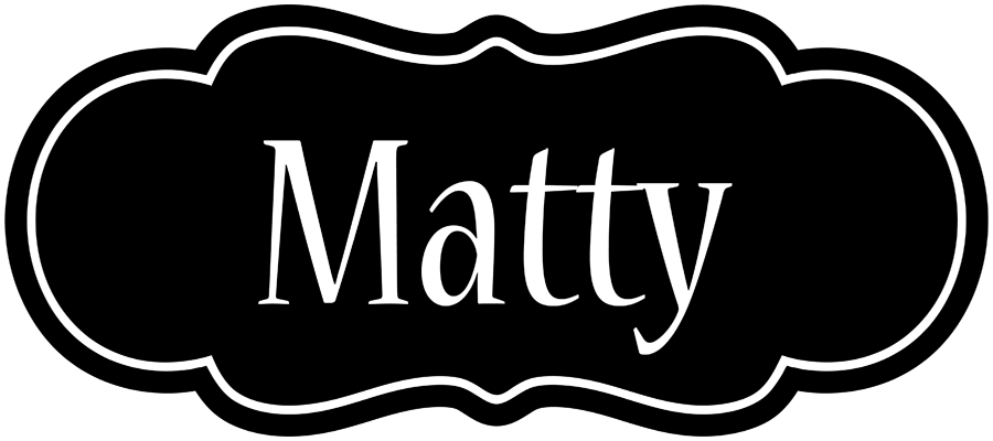 Matty welcome logo