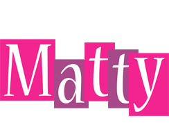 Matty whine logo