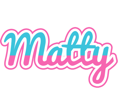 Matty woman logo