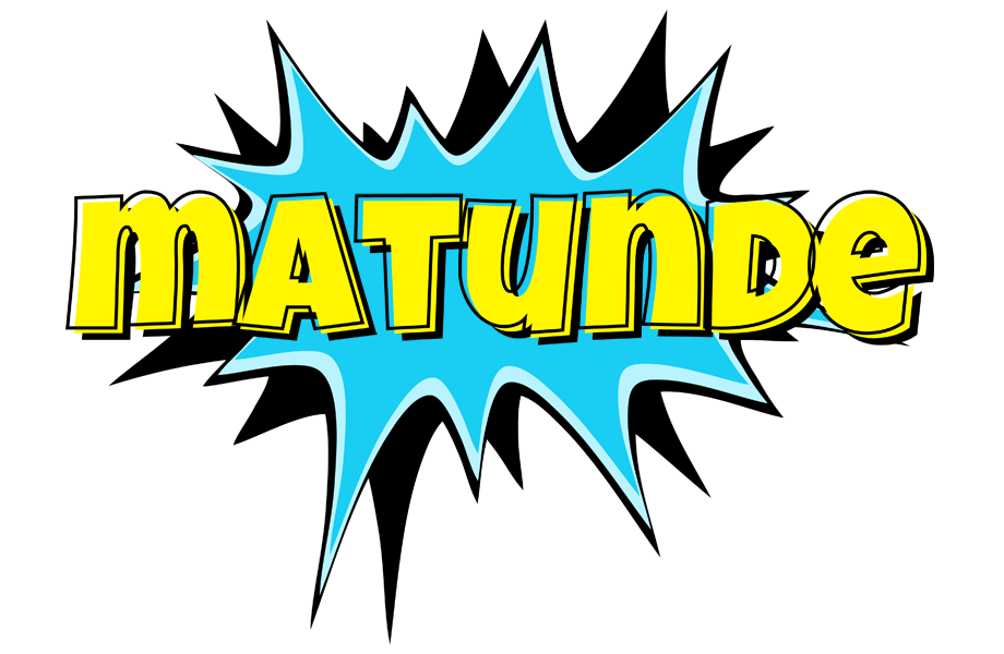 Matunde amazing logo