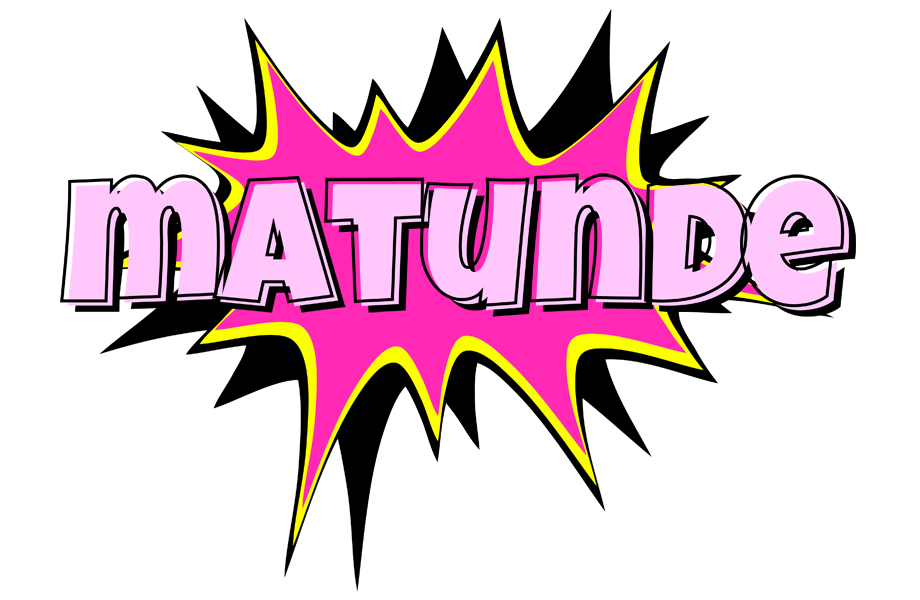 Matunde badabing logo