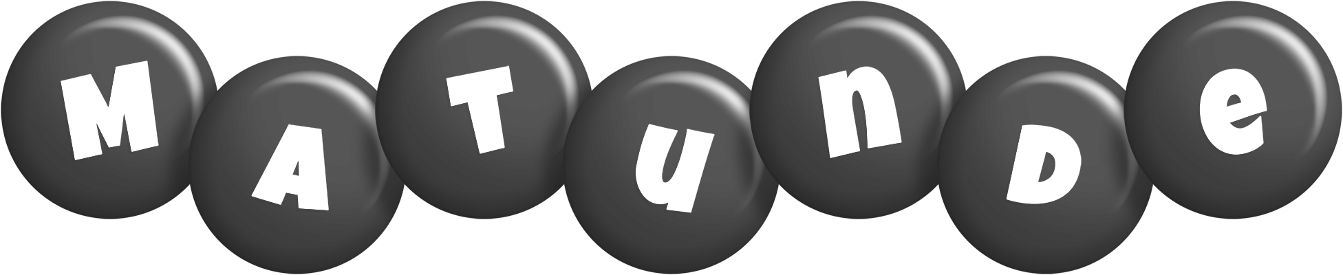 Matunde candy-black logo