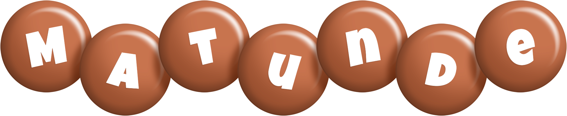 Matunde candy-brown logo