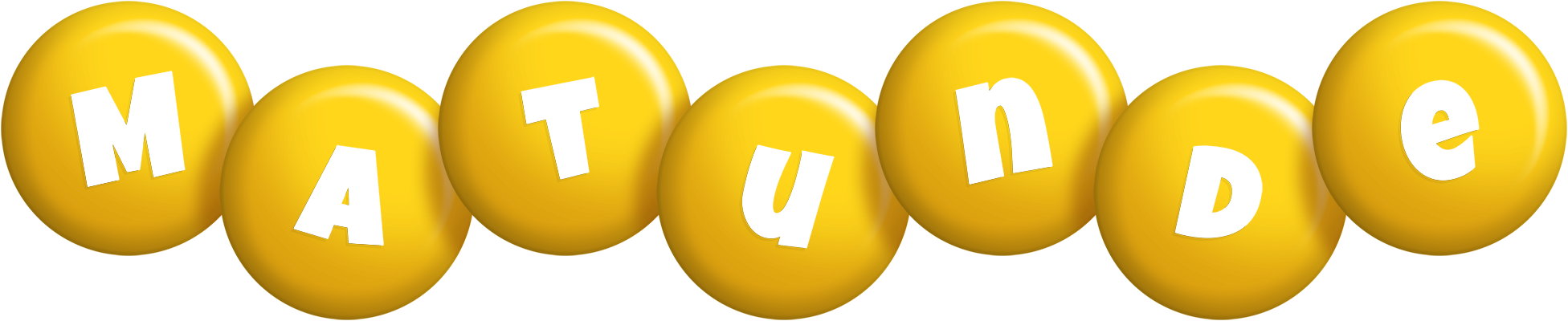 Matunde candy-yellow logo