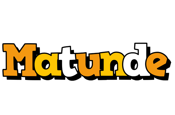Matunde cartoon logo