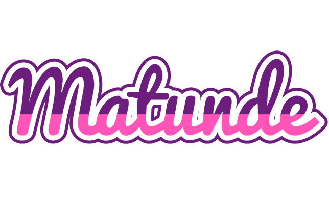 Matunde cheerful logo