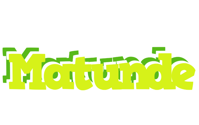 Matunde citrus logo
