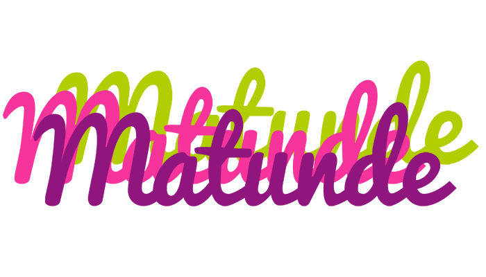 Matunde flowers logo
