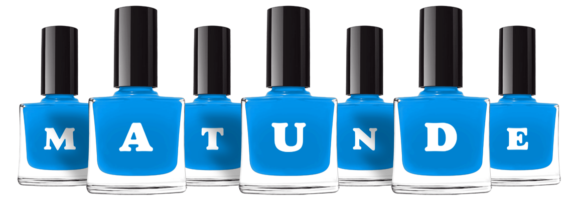 Matunde glossy logo