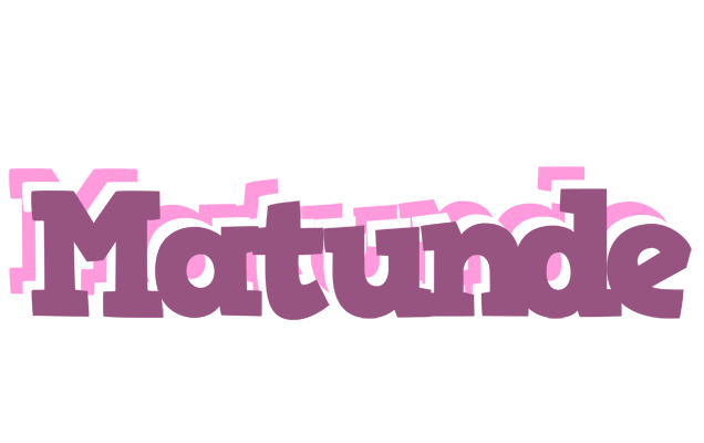Matunde relaxing logo