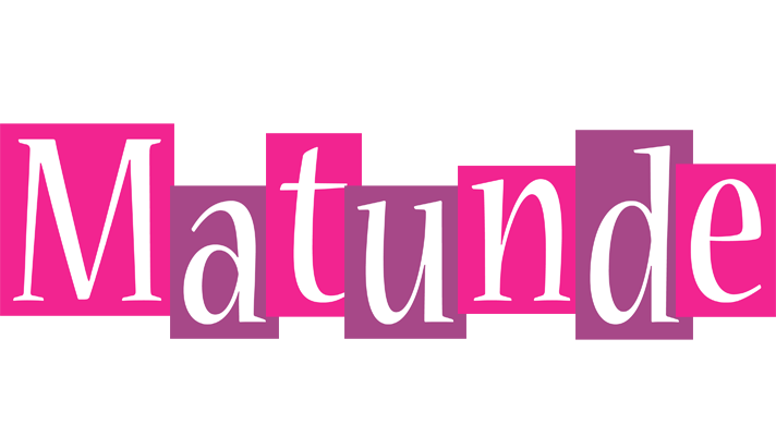 Matunde whine logo