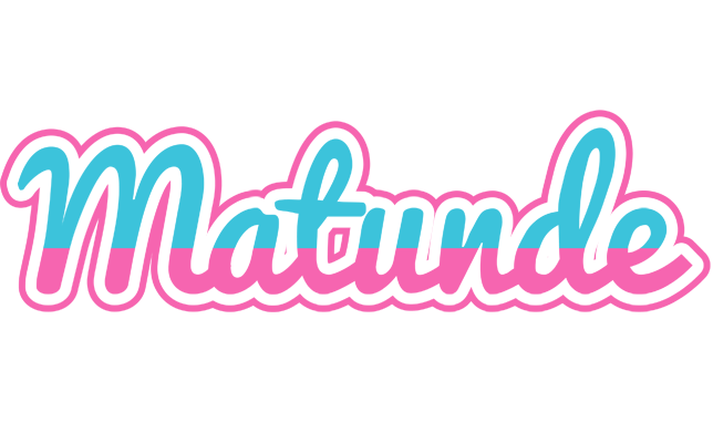 Matunde woman logo