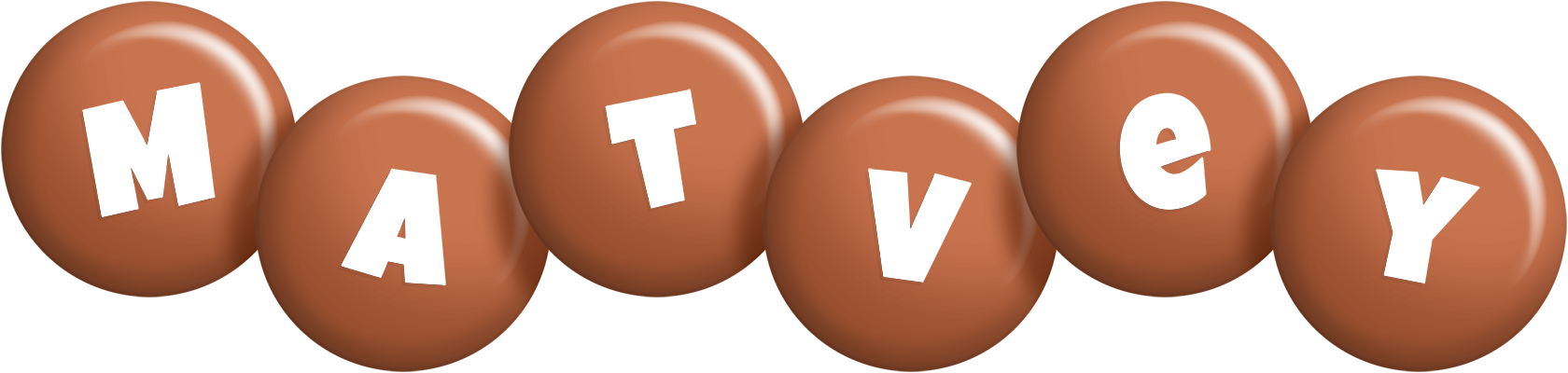 Matvey candy-brown logo