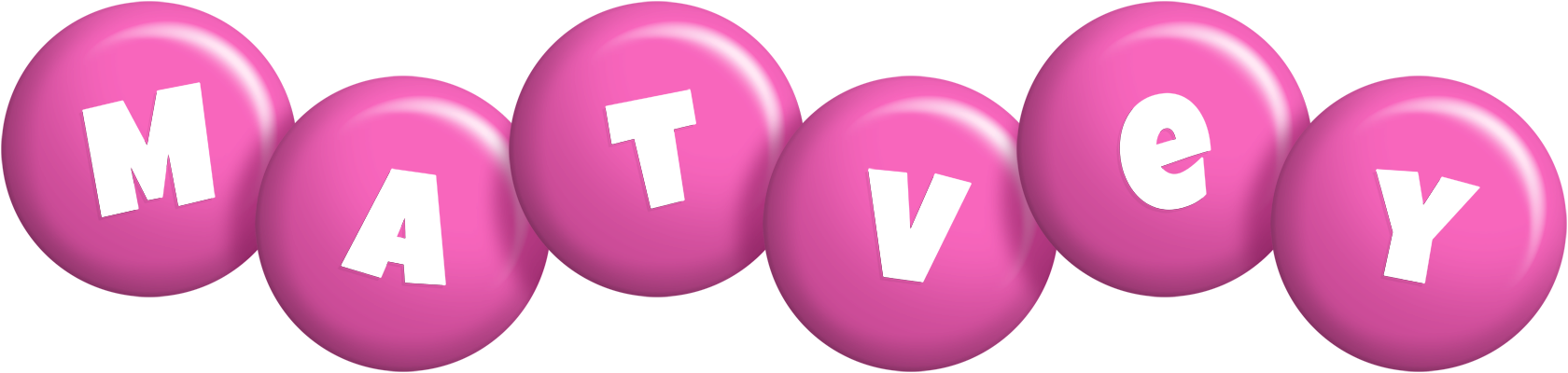Matvey candy-pink logo