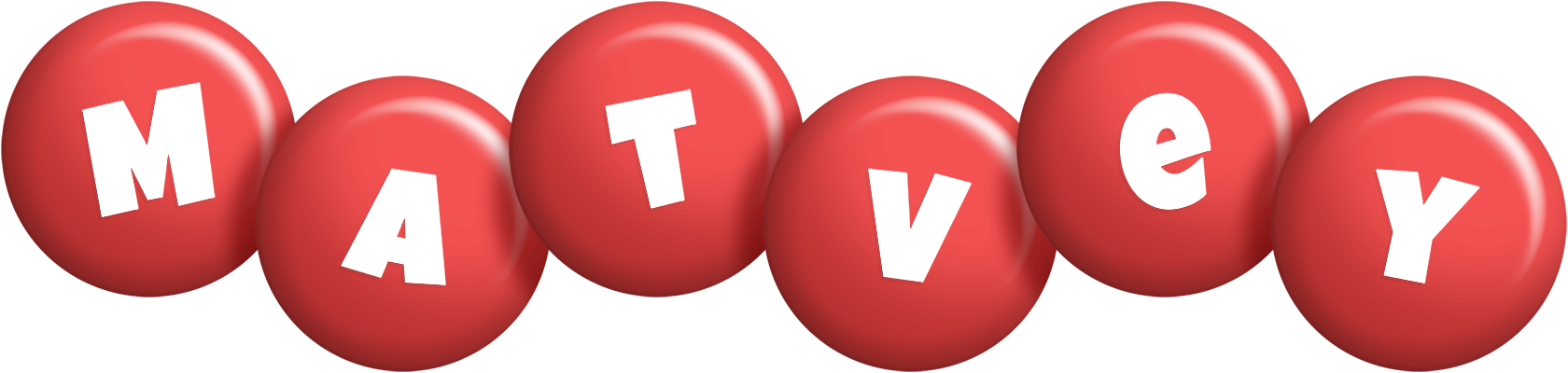 Matvey candy-red logo