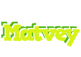 Matvey citrus logo