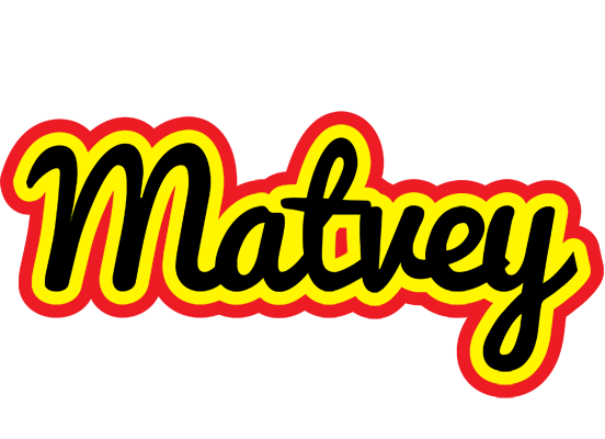 Matvey flaming logo