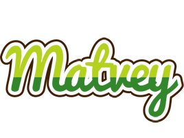 Matvey golfing logo