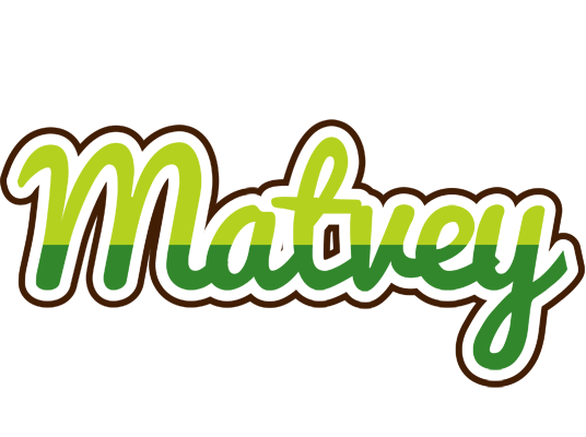 Matvey golfing logo