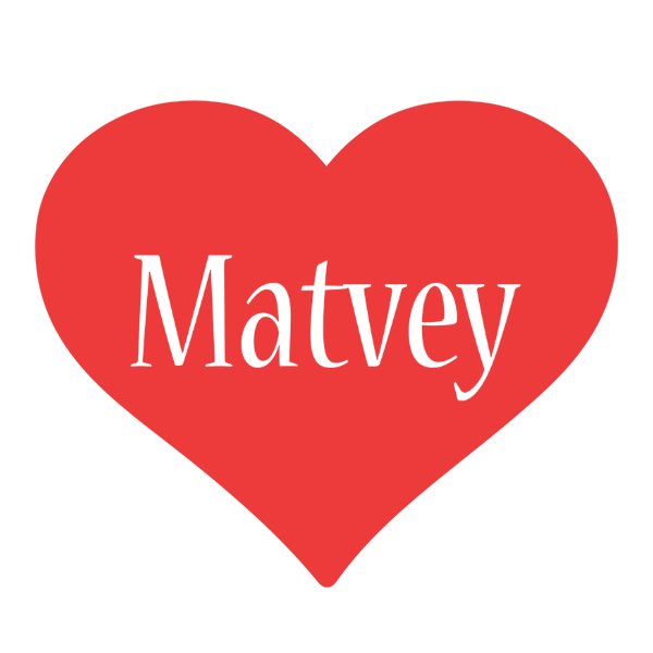 Matvey love logo
