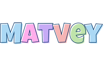 Matvey pastel logo