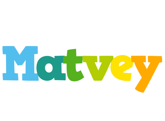 Matvey rainbows logo