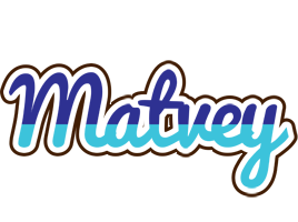Matvey raining logo