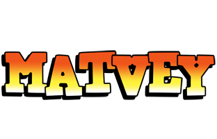 Matvey sunset logo