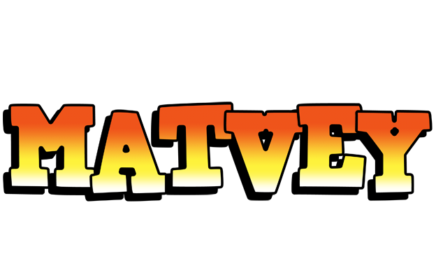 Matvey sunset logo