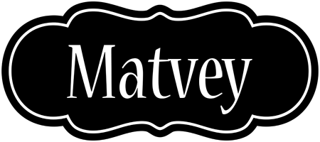 Matvey welcome logo