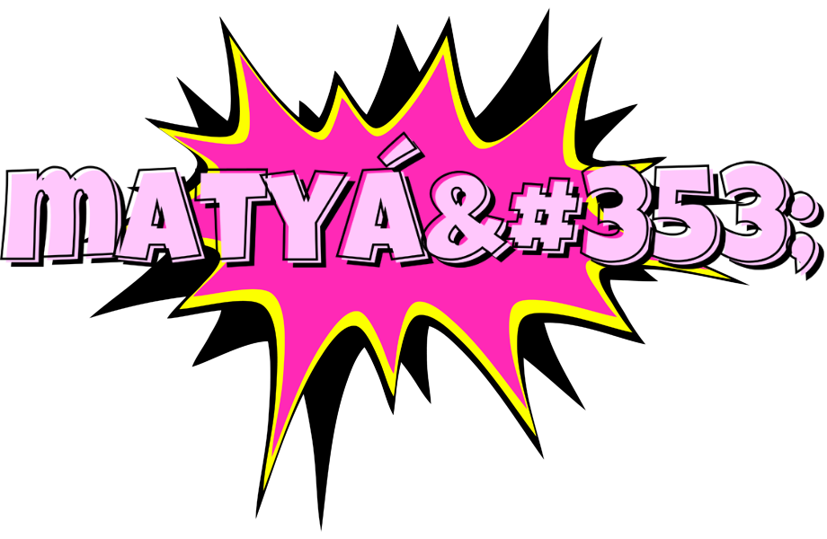 Matyáš badabing logo