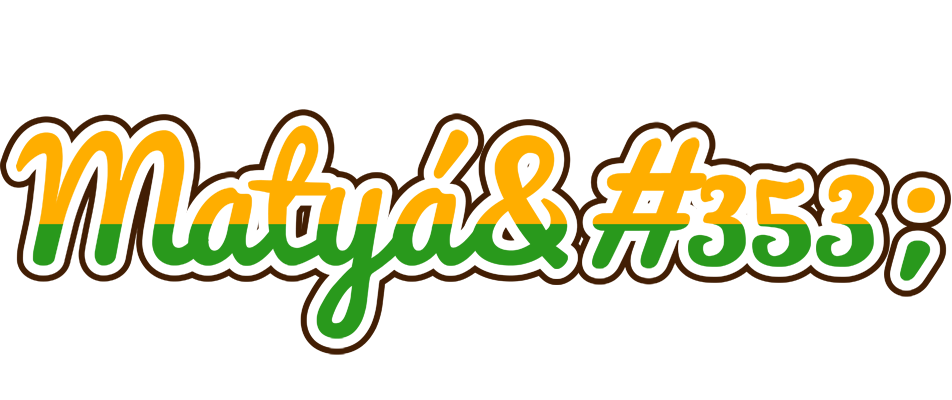 Matyáš banana logo